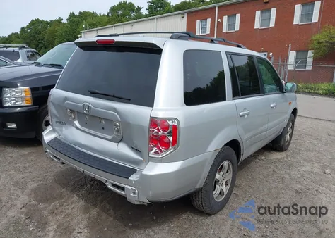 2008 Honda Pilot Ex-L из США, поврежденный, VIN 5FNYF18508B047520